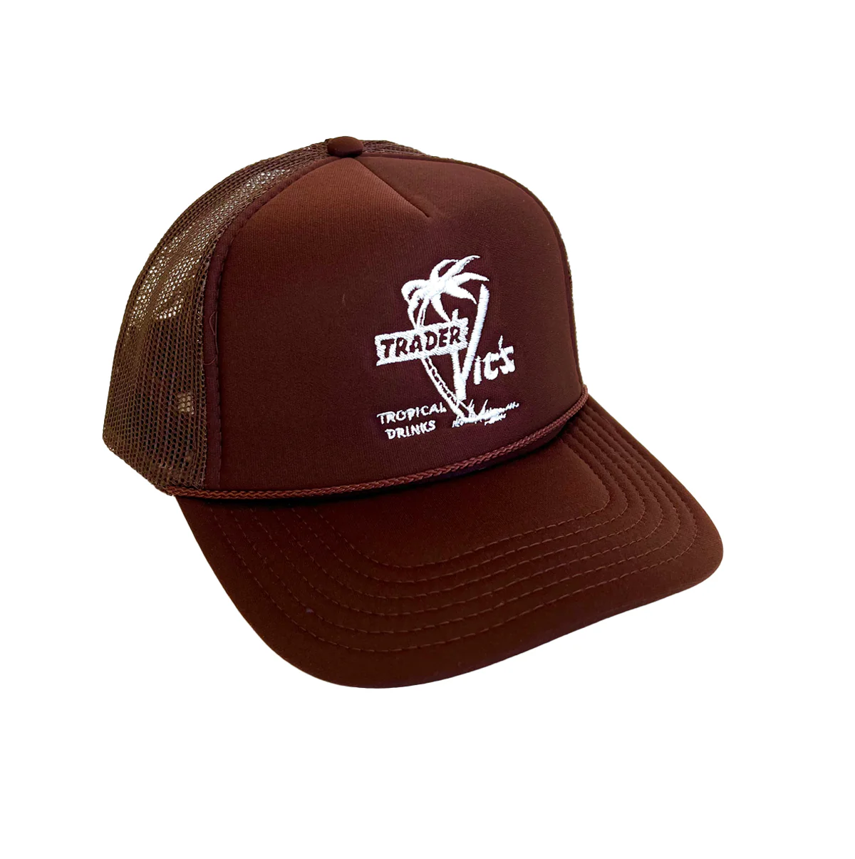 TROPICAL DRINKS FOAM TRUCKER HAT (5 colors available) - Image 3