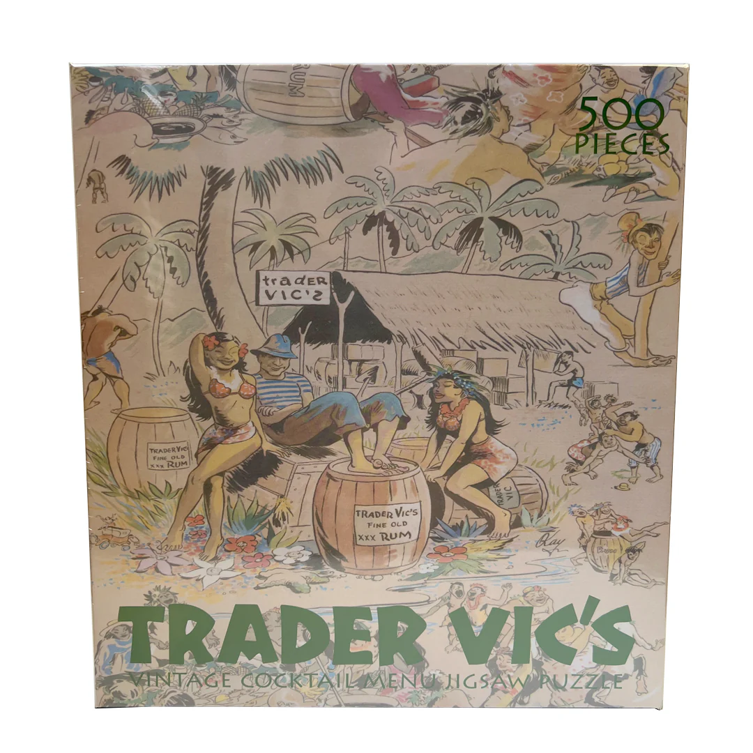 VINTAGE COCKTAIL MENU PUZZLE (500 PIECES)